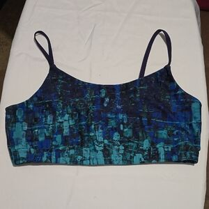 Manduka Teal and Navy Women's Bandeau